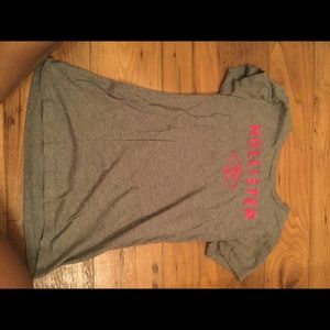 Hollister gray shirt
